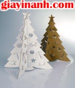 In mô hình trang trí bằng chất liệu giấy in ảnh - Hướng dẫn cách trang trí Giáng Sinh siêu đơn giản tại nhà